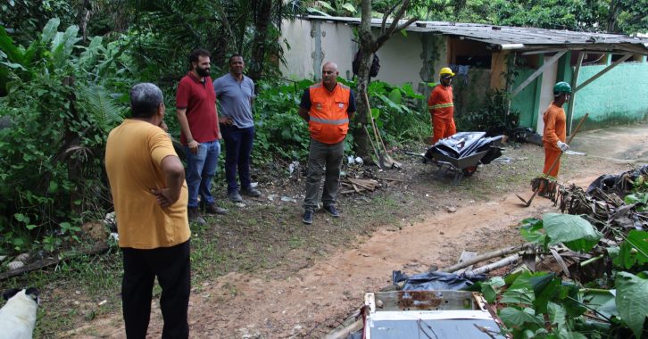 DEFESA CIVIL Inicio obras colocação manta Rua Projetada Mirueira 12052026 007